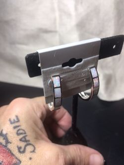 Mother of pearl Silver earrings