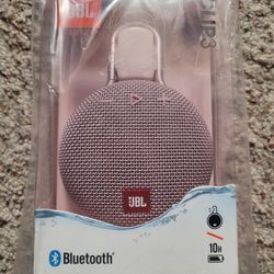 Pink Bluetooth Clip On Speaker 