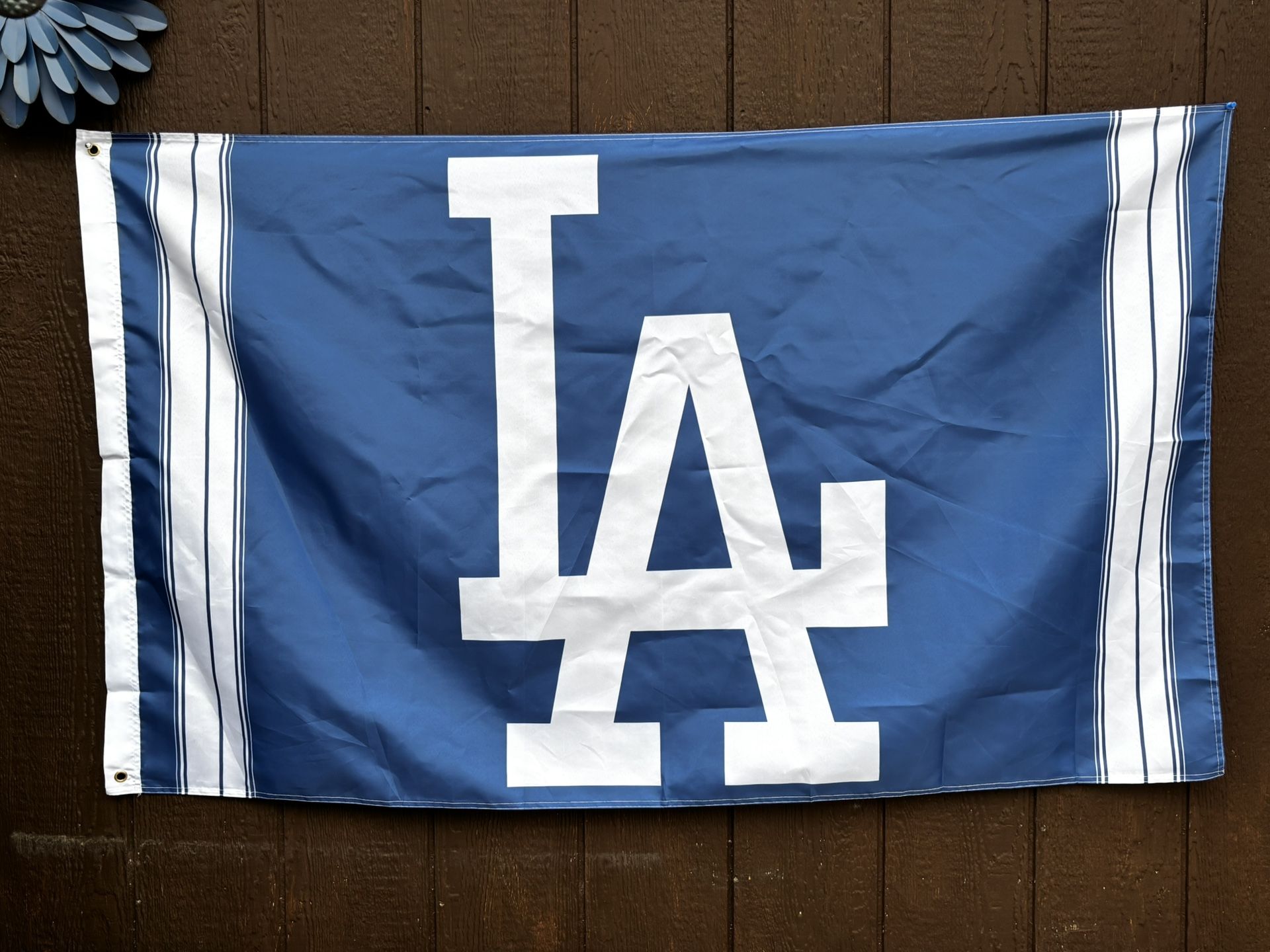 New Navy Blue Dodgers Bandera Flag