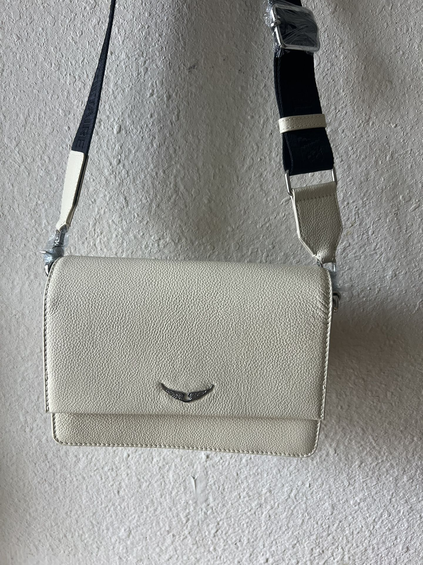 Zadig & voltaire Lolita Wings Leather Crossbody Bag