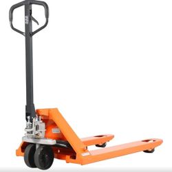 Carrier Pallet Jack 5500 Lb. Capacity, Manual Pallet Truck 21 x 48 Forks Standard Duty Hand Trucks