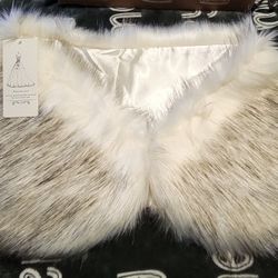 Faux Fur Wrap. New $10.
