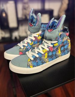 Shoes Women High-Top Sneakers Size-11 Disney Stitch 3D Ear New with Tags. Pick Up in Van Nuys CA