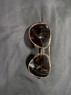 ray ban gold glasses