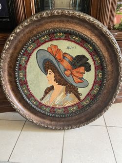 Handmade Persian Rug Portrait Monreau