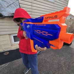 Foam Dart Toy Gun - Fully Automatic Blaster 