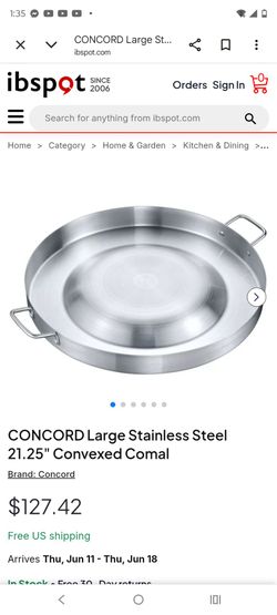 Comal para tacos