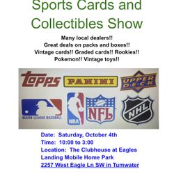 Tumwater Sports Card Show