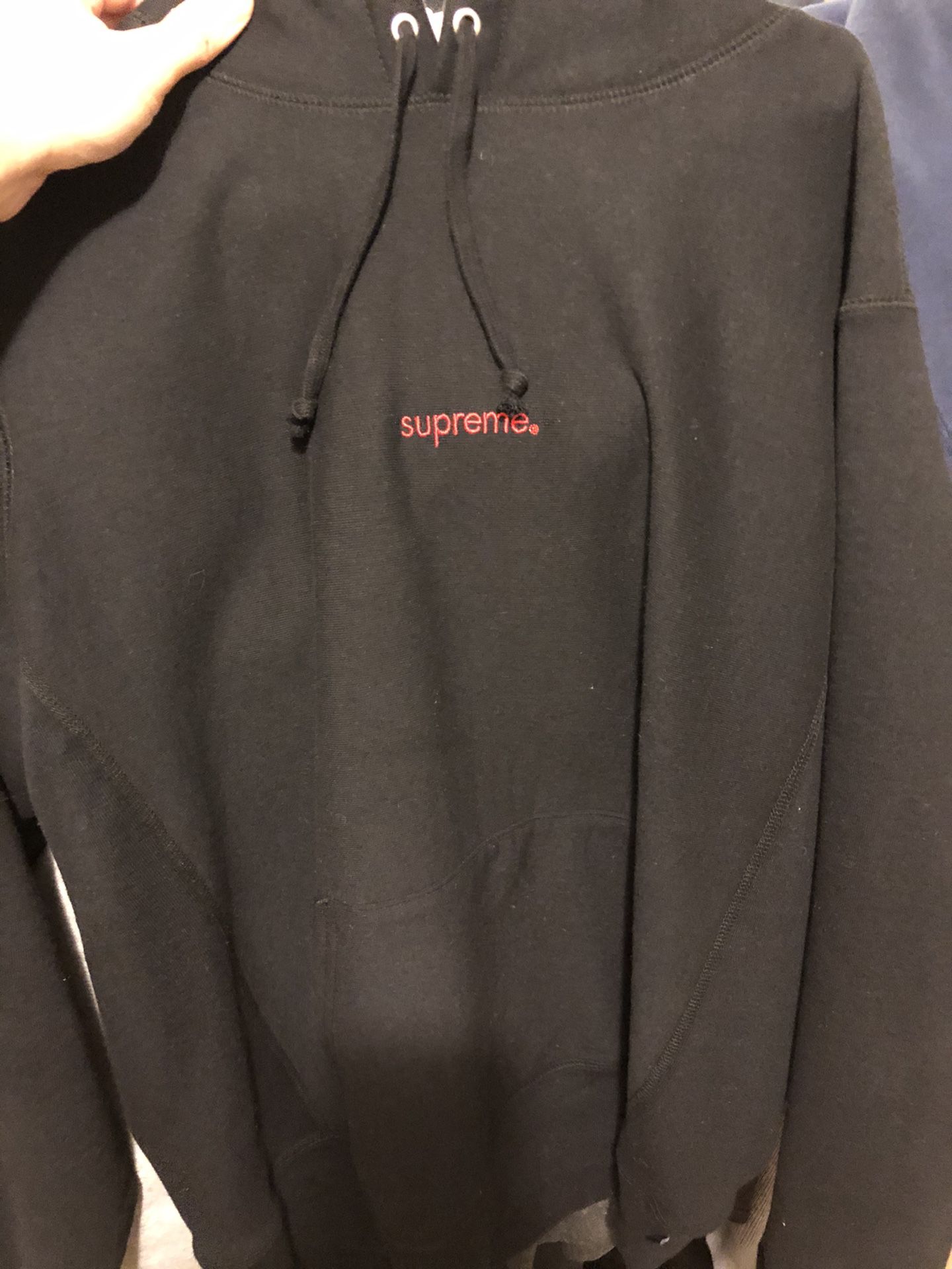 Supreme trademark hoodie