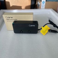 Inverter - 200 Watt 110 Volt Inverter With Usb And Usb C Port