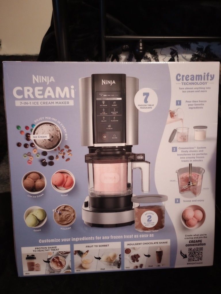 Ninja Creami 7-in-1 Icecream Maker