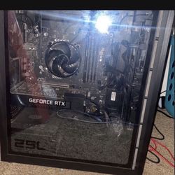 HP Omen 25L Gaming PC And Gaming Monitor