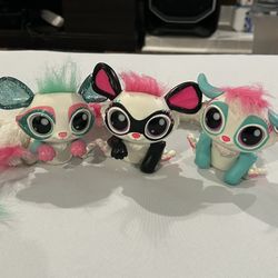 Mattel Lil Gleemerz talking light up toy lot of 3