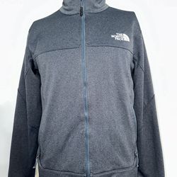 North Face Size Small M Blue Zip Up Jacket Like New