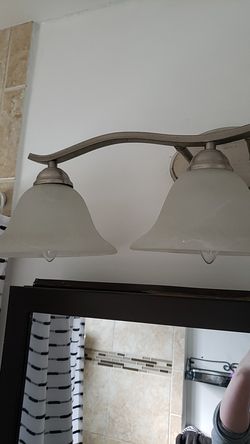 3 glass light covers