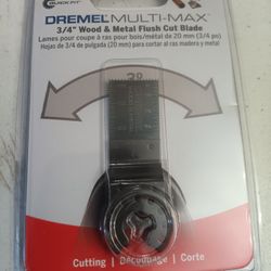 DREMEL MULTI MAX MM422 3/4" WOOD & METAL FLUSH CUT BLADE
