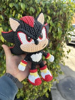 9 Inch Tall Shadow The Hedgehog Sonic 