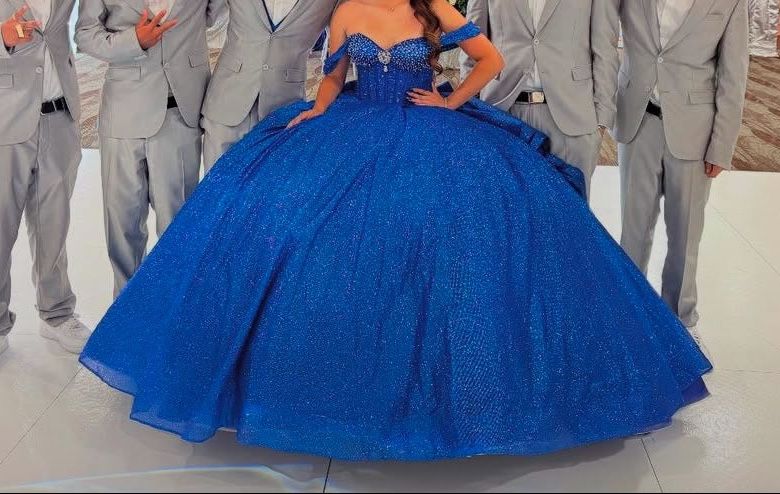 Royal Blue Quinceañera Dress