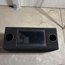 Ken Wood Speaker Box With 2 10s