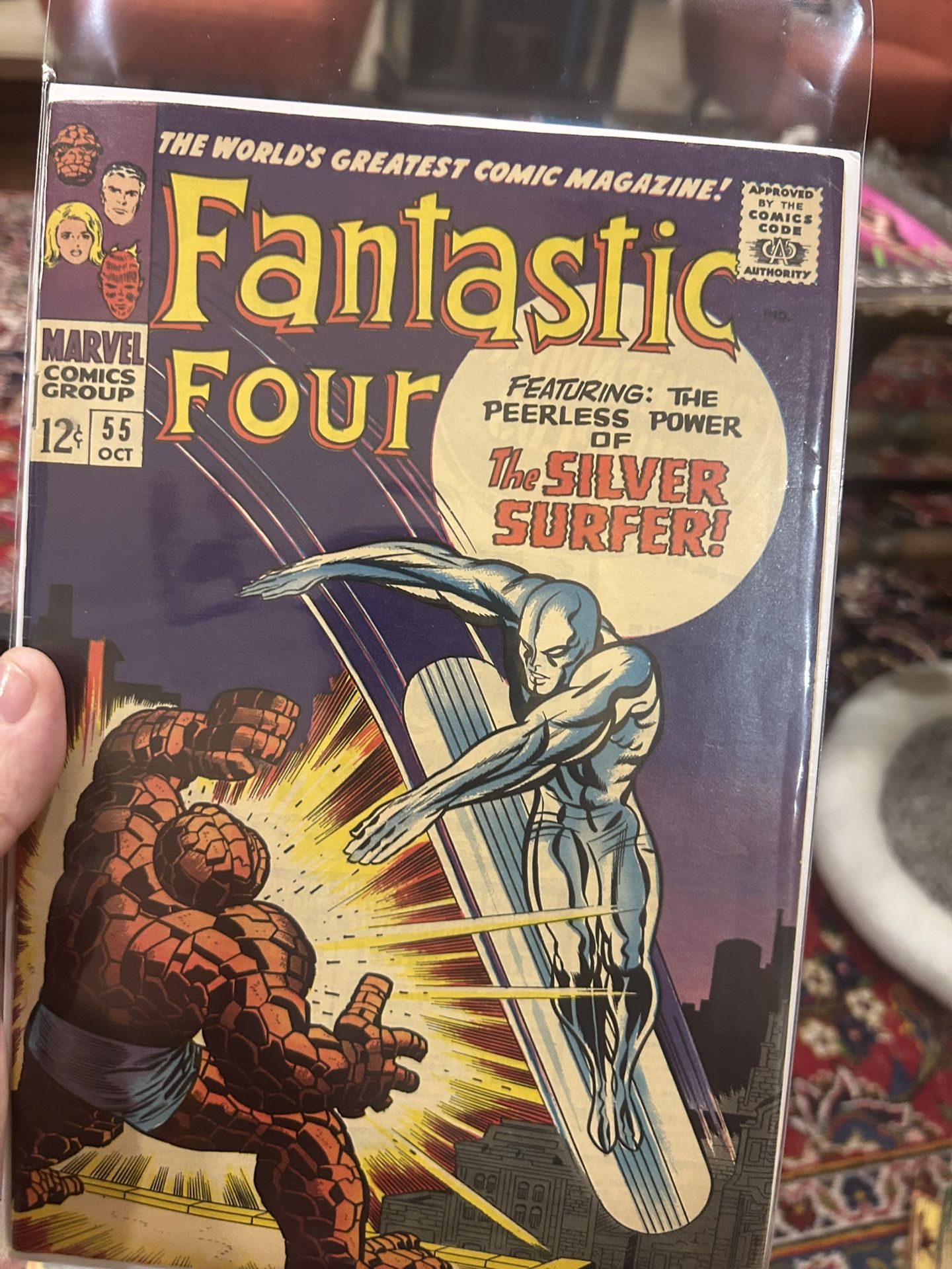 Fantastic Four # 55 VF Marvel Silver Age Comic Book Dr. Doom