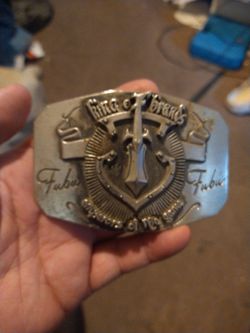 FUBU King Of Brands Belt Buckle