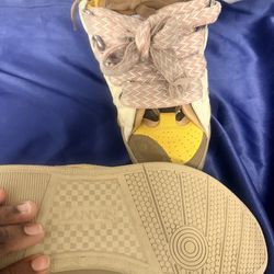 Lanvin curb sneakers 'beige'