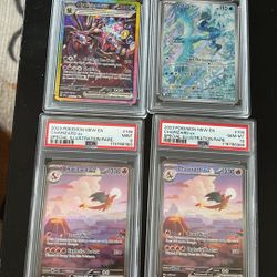 Psa 10 Charizard , Articuno , Hydregon Pokemon Cards
