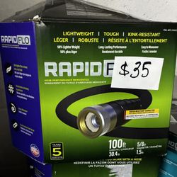 Rapid Flo 100ft 5/8in Garden Hose