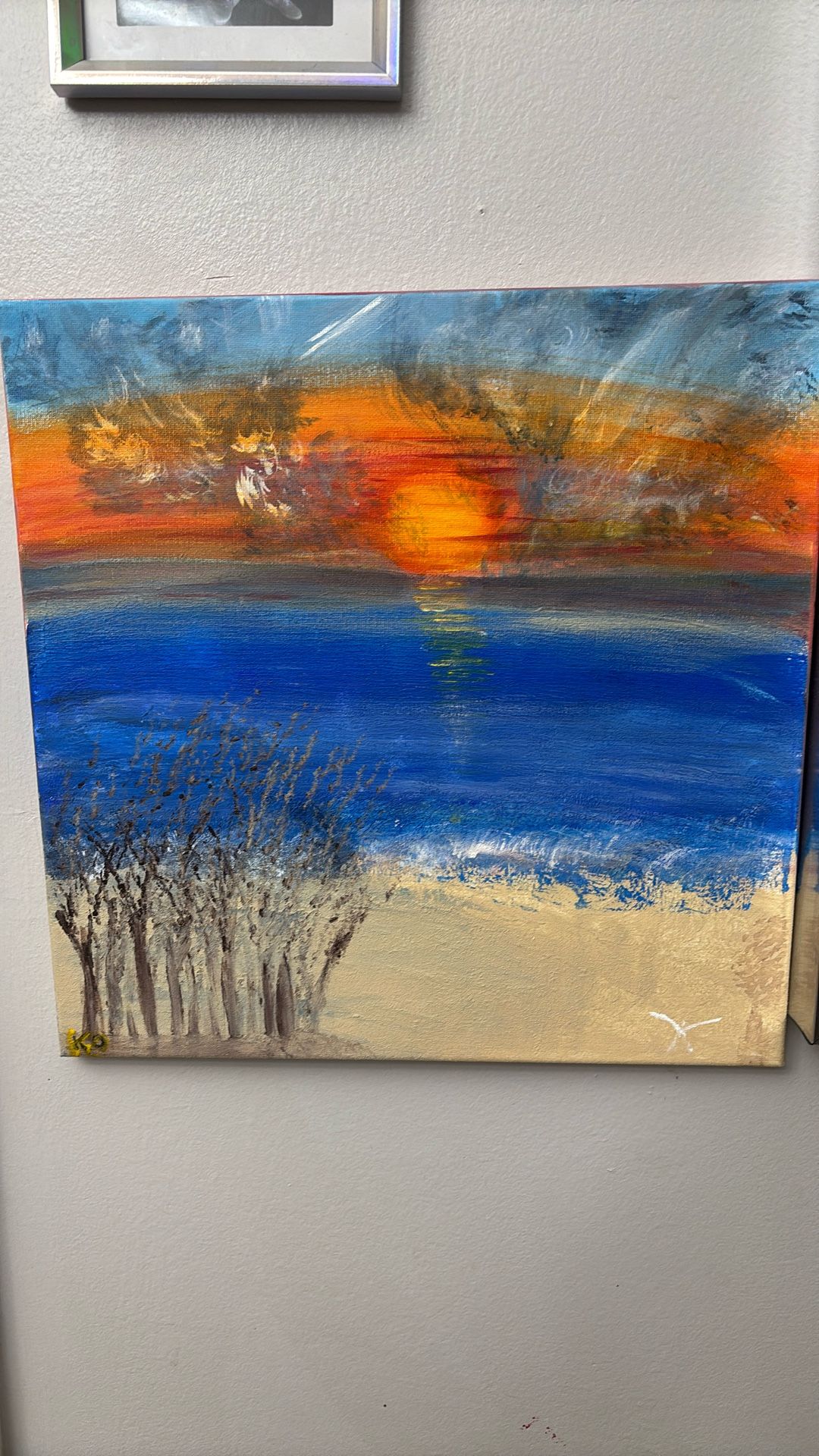 Sunset And Cloud Whispers