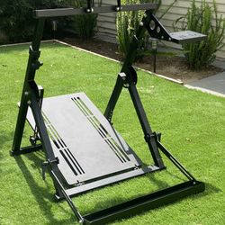 Gt Omega Apex Folded GT Omega Apex Wheel Stand With Chair Link For