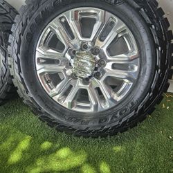 4 GMC DENALI 2500 20 RIMS&TIRES $2100