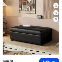 Ottoman Folding Bed Fold Out Sleeper Bed