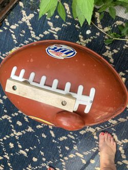 Keg A Cue Football Shape Small Grill