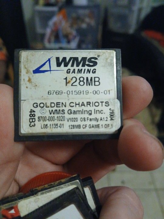 WMS Bluebird 1 Compact Flash GAME Software Golden Chariots