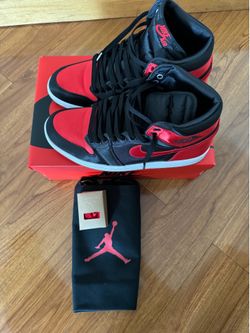 Jordan 1 Satin Bred Worn Once Size 10 Men No Trades Price Firm