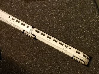 N SCALE !!!!Zephyr SILVER STREAK METAL BODY Con Cor Train Burlington