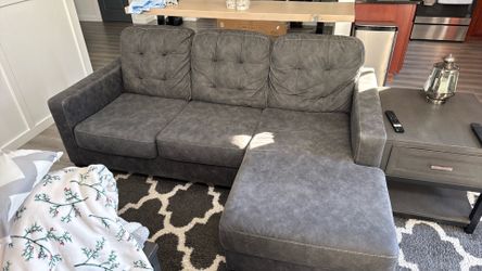 Couch with Chase/lounge