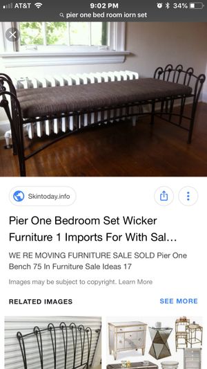 Pier One Bedroom Set For Sale In Corona Ca Offerup