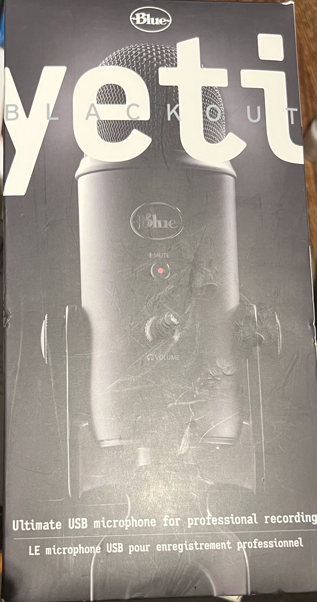 Blue, Yeti Blackout Microphone