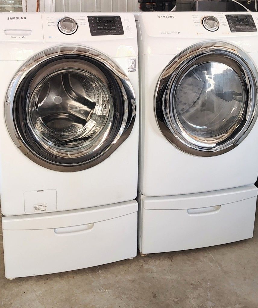 Samsung Front Load Washer And Gas Dryer