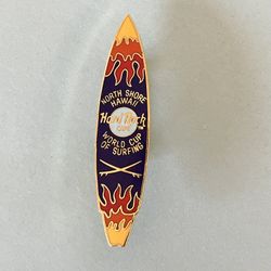 North Shore Hawaii World Cup Surfing HRC Pin