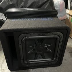 Kicker Sub + Amp Combo 