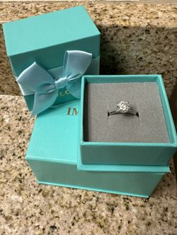 2ct Moissanite Solitaire Ring