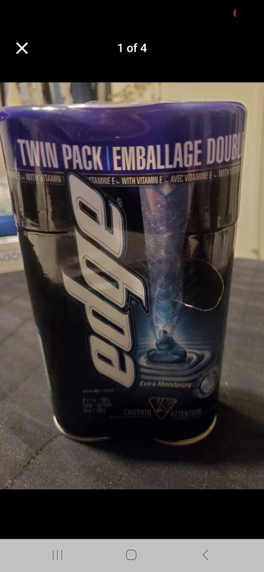 TWIN PACK EDGE SHAVING GEL