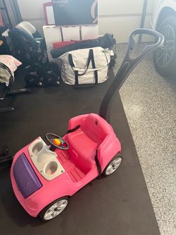 Step2 Pink Toddler Push Car Ride-On