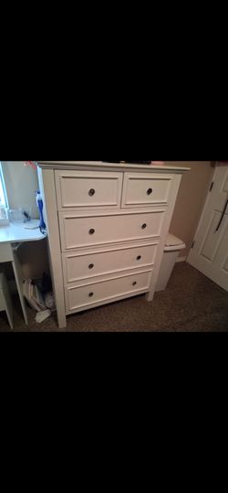 BUNK BED WITH DRESSER AND MATTRESS