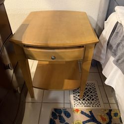 Two Ethan Allen Identical Night Stands
