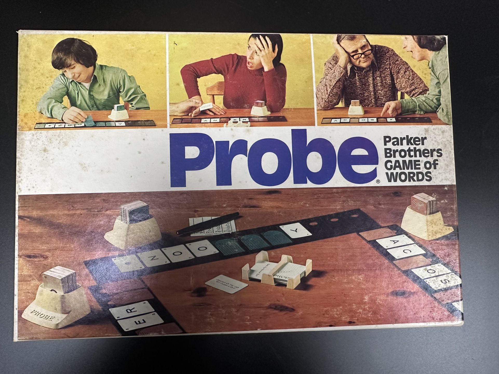 Parker Brothers Game Of Words Probe