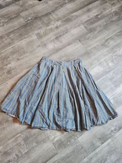 Handmade pleated skirt