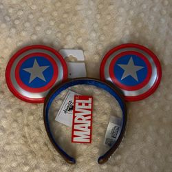 Disney Ears Headband - Marvel - Captain America 